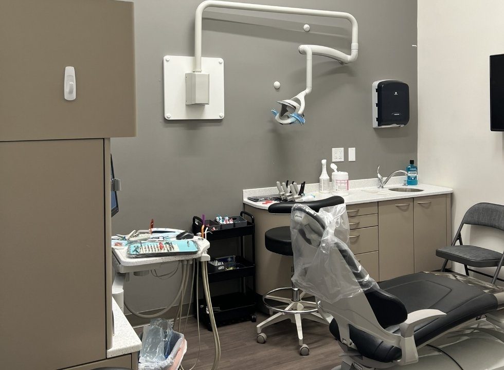 Dental exam room