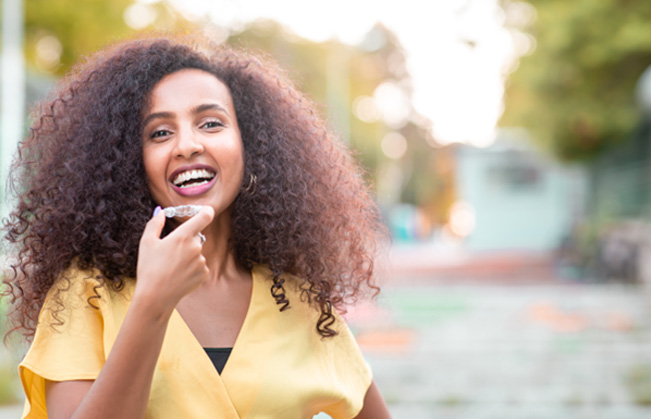 Patient in Federal Way smiling with SureSmile